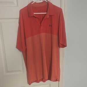 Under Armour Men's Red Polo Shirt